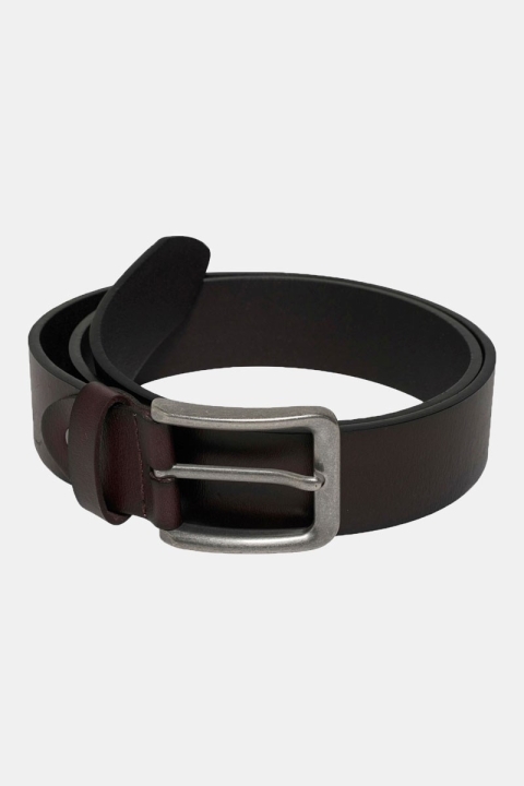 Only & Sons Charlton Leather Belt Brown