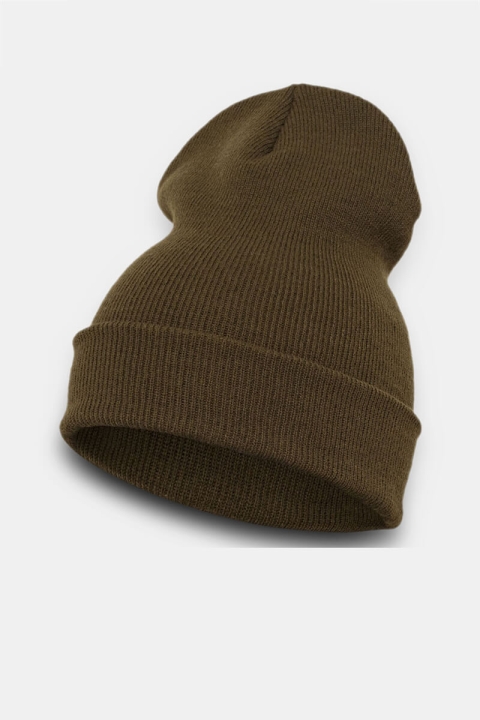 Flexfit Heavyweight Long Beanie Hut Olive