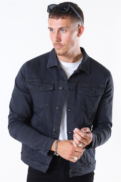 Solid Cool Hybrid Jacke Black