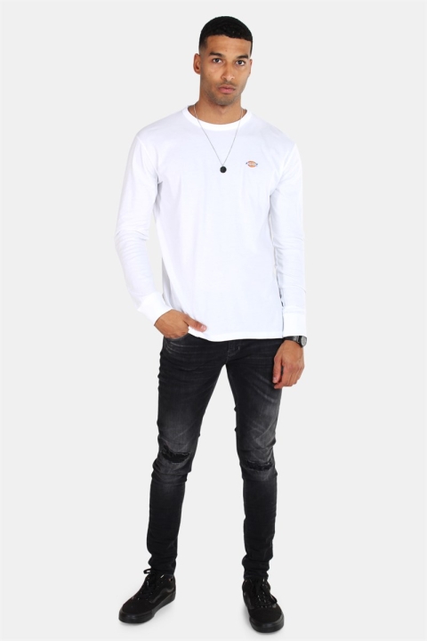 Dickies Round Rock L/S T-Hemd White