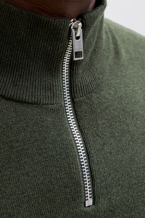 Jack & Jones Emil Knit Half Zip Duffel Bag