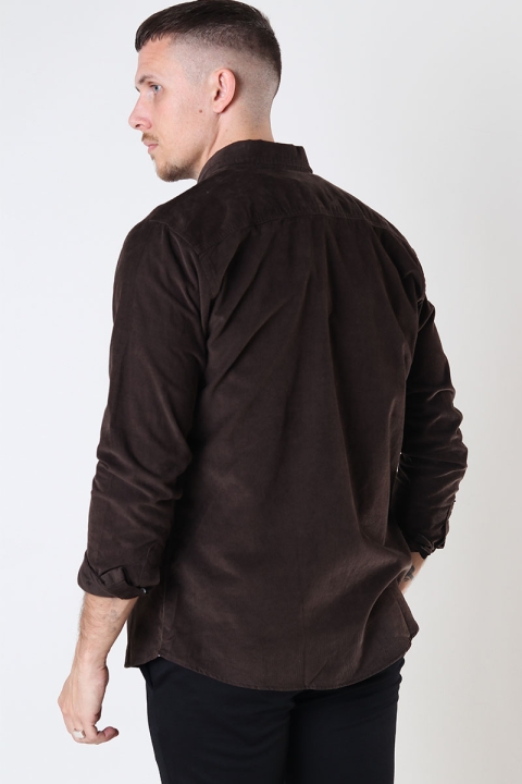 Jack & Jones CLASSIC CORDUROY Hemd L/S Mulch