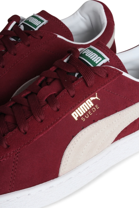 Puma Suede Classic Cabernet-White