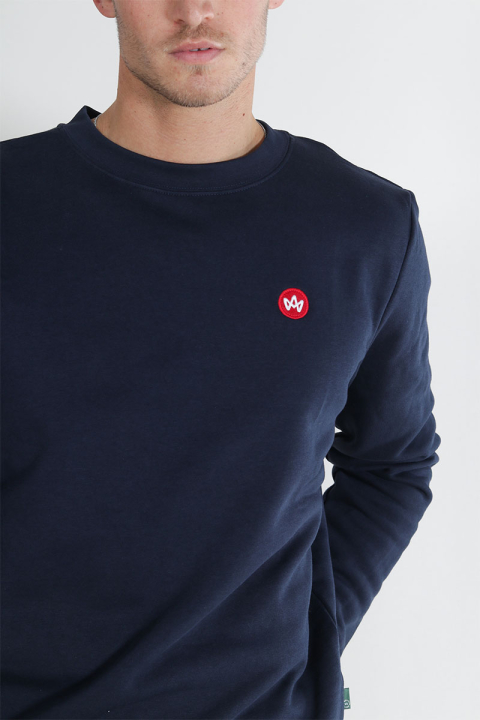 Kronstadt Lars Organic/Recycled Crew Sweat Sky Captain