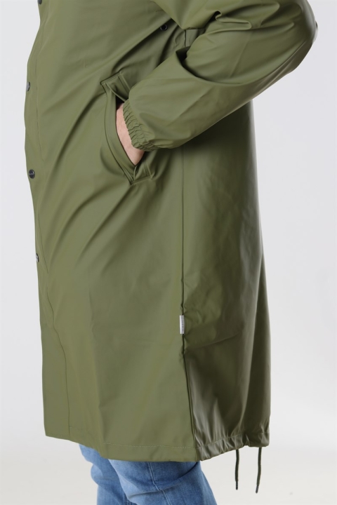 Rains Fishtail Parka RegnJacke Sage