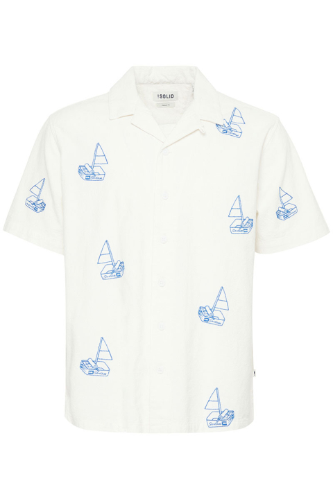 Solid Ottild SS Hemd  Off White