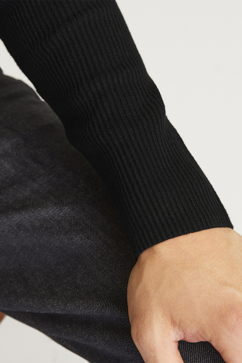 Jack & Jones Perfect Knit Crew Neck Black