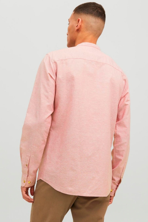 Jack & Jones SUMMER LINEN BAND Hemd L/S Deauville Mauve