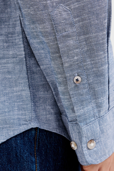 Jack & Jones Summer Hemd LS Faded Denim