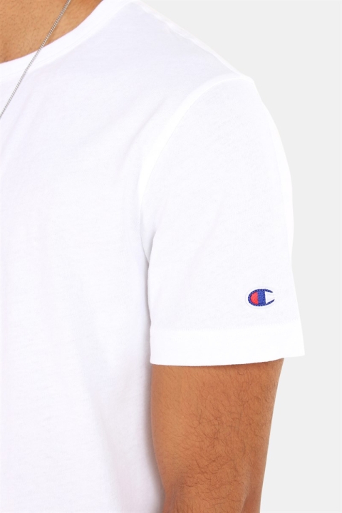 Champion Crewneck T-Hemd White