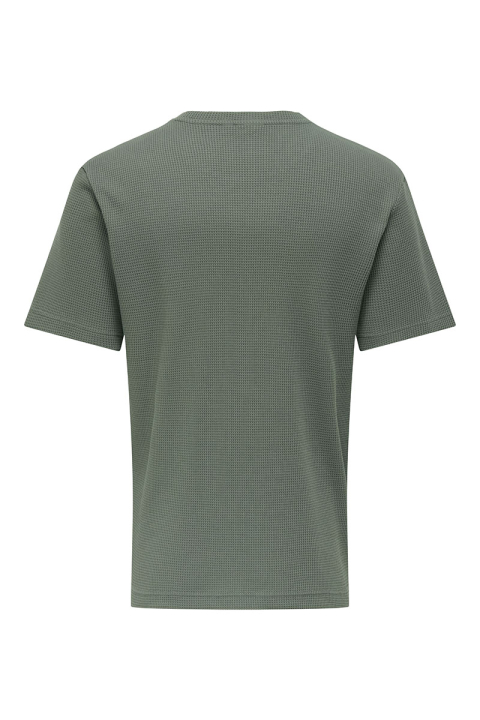ONLY & SONS Tobie Regular SS Tee Castor Gray