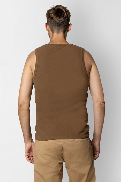 Clean Cut Copenhagen Duke tank top Brown