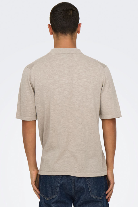 ONLY & SONS George Linen SS Polo String