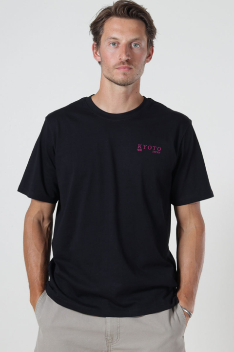 Jack & Jones Bradley Relaxed Fit Kyoto Tee Black
