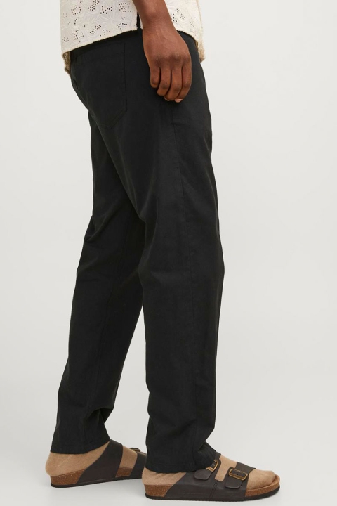 Jack & Jones Kane Summer Linen Jogger Pants Black