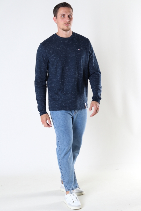 Tommy Hilfiger TJM CREW NECK SNIT Twilight Navy Htr