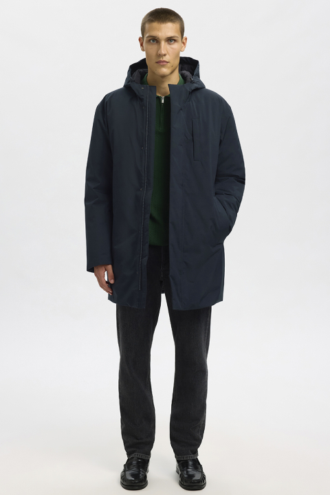 Selected Franklin Urban Tech Parka  Black