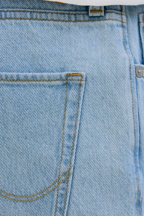 Jack & Jones Alex Baggy Fit Shorts 304 Light Blue Denim
