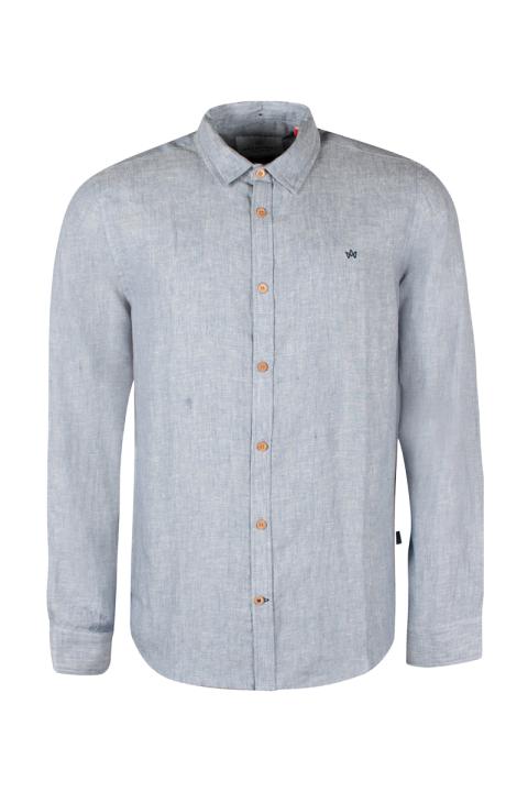 Kronstadt Ayers Ls Hemd Federal Blue