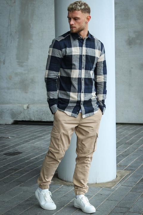 Only & Sons Cam Stage Cargo Cuff Pants Chinchilla