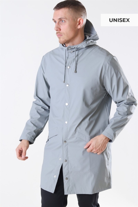 Rains Long RegnJacke Stone