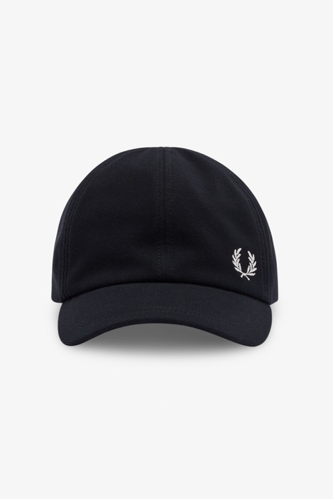 Fred Perry PIQUE CLASSIC CAP 464 BLACK