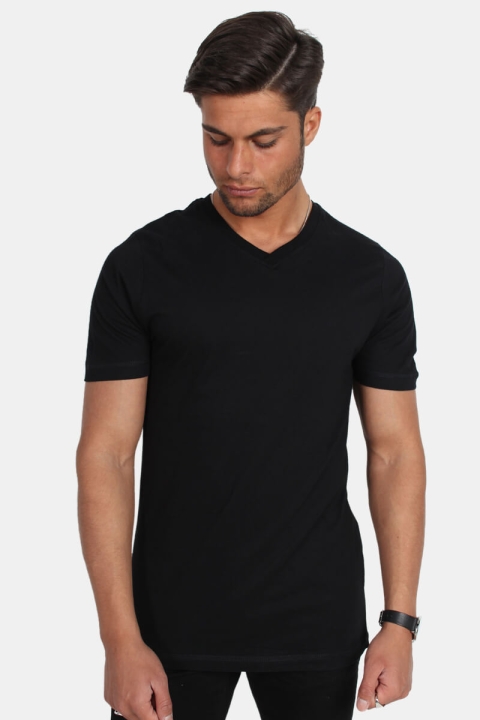 Basic Brand Uni Fashion V T-Hemd Black