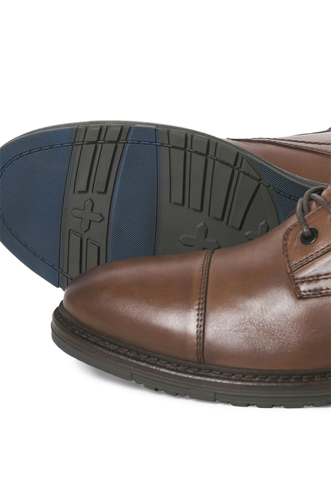 Jack & Jones Wentworth Leather Boots Cognac