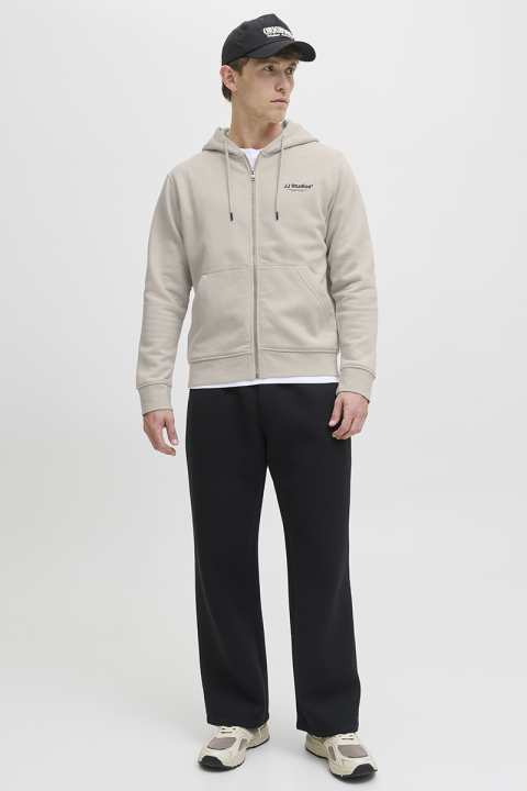 Jack & Jones Soho Sweat Zip Hoodie Moonbeam
