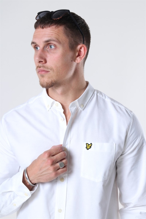 Lyle & Scott Oxford Hemd White