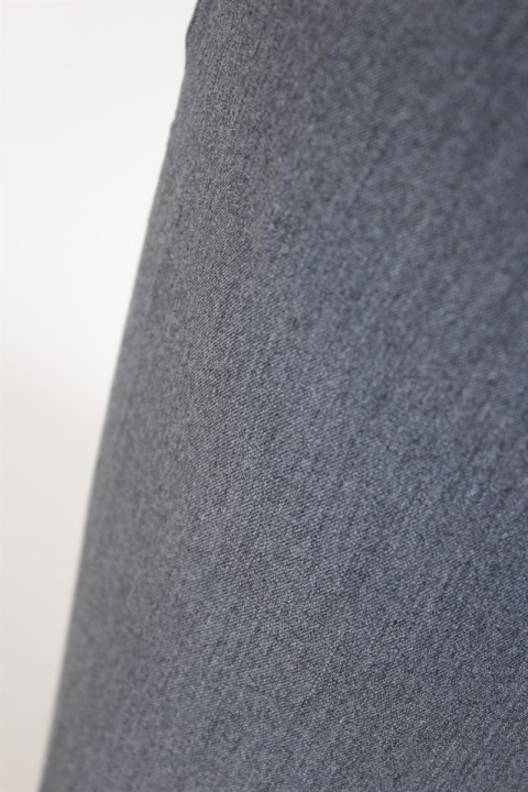 Solid Frederic Pants Med Grey Melange