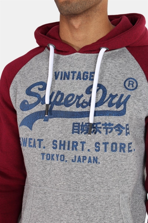 Superdry Sweat Hemd Store Raglan Hoodie Phoenix