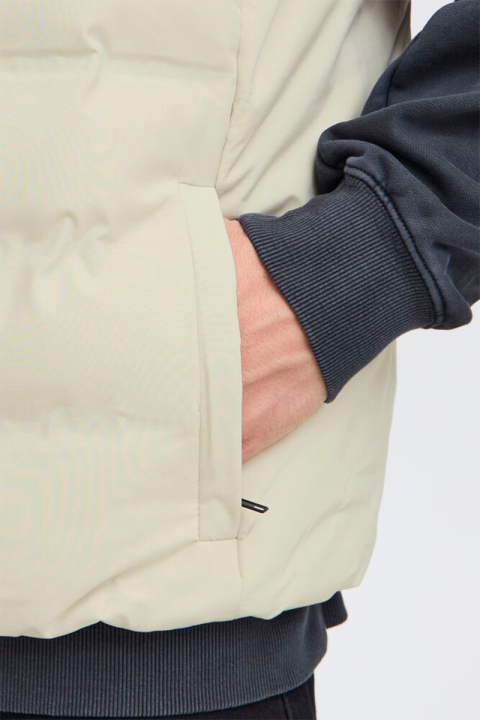 Solid Milas Vest Oatmeal