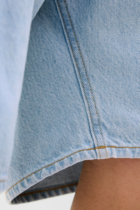 Jack & Jones Alex Baggy Fit Shorts 304 Light Blue Denim