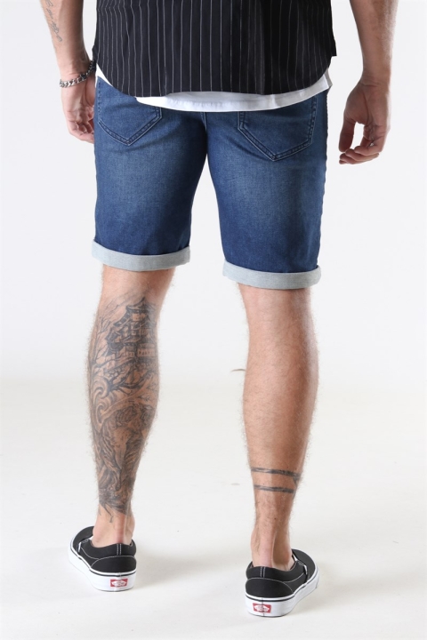 Only & Sons Ply Blue PK 5230 Shorts Blue Denim