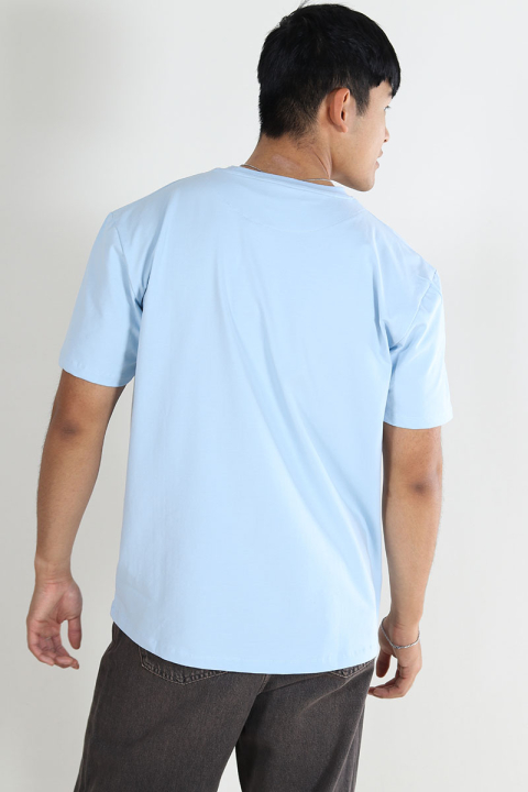 Clean Cut Copenhagen Patrick Organic Tee Light Blue