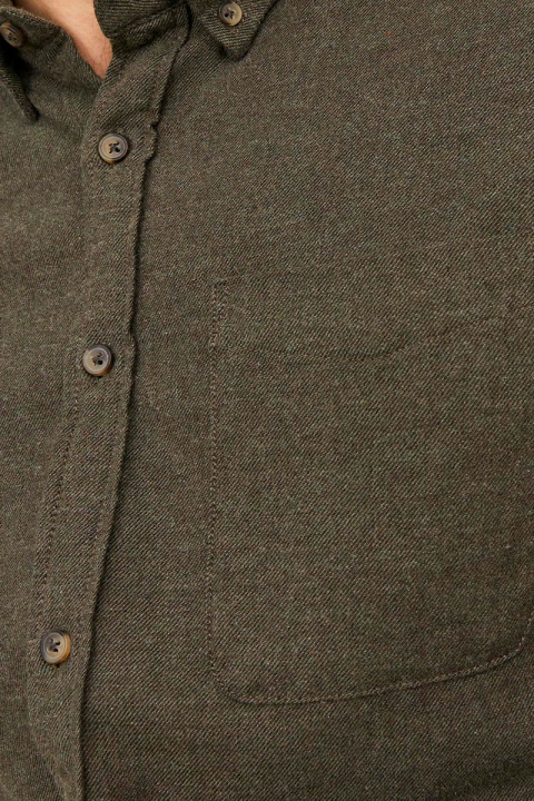 Jack & Jones Classic Melange Hemd L/S Rosin