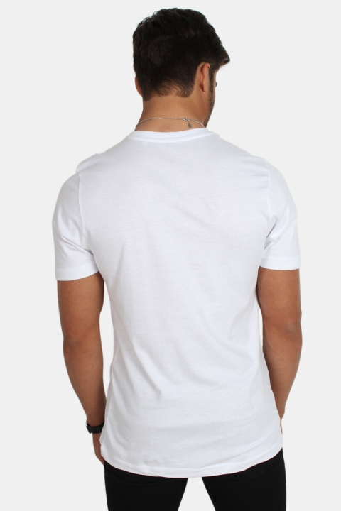 Basic Brand Uni Fashion V T-Hemd Hvid