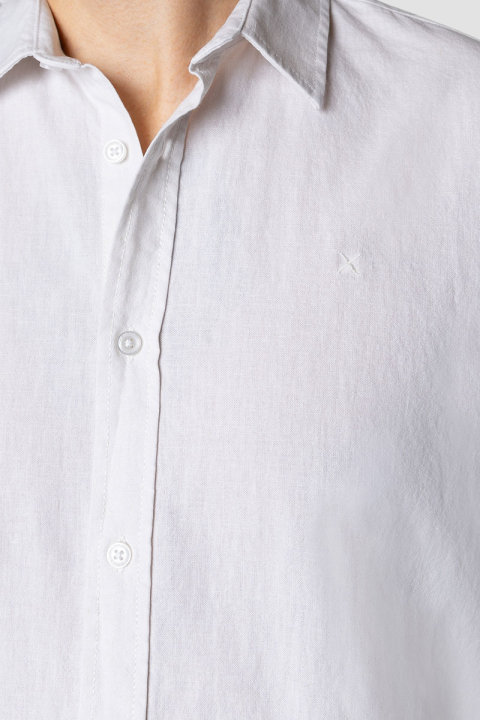 Clean Cut Copenhagen Luca Hemd LS White
