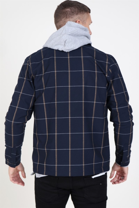 Woodbird Kent Hoyster Overshirt Navy