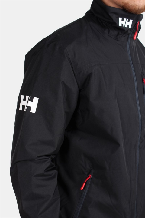 Helly Hansen Crew Midlayer Jacke Black