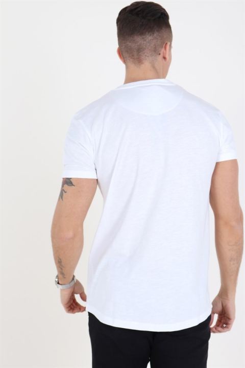 Clean Cut Logo T-Hemd White