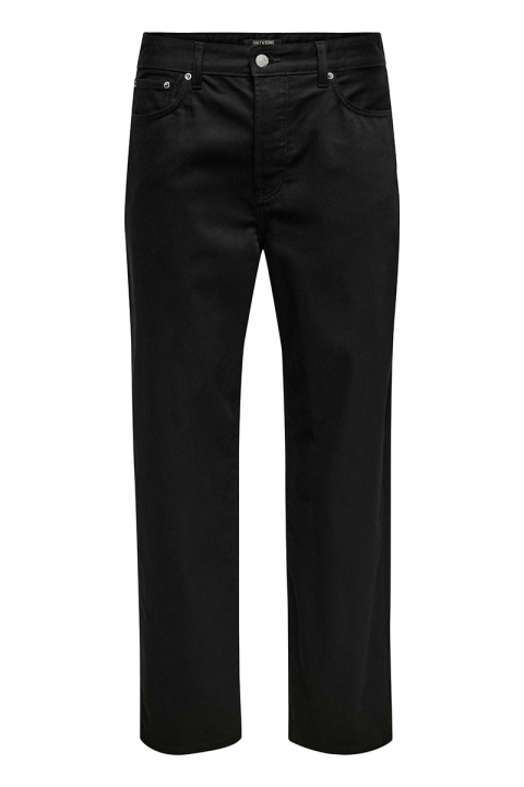 ONLY & SONS Edge Straight Fit Jeans Black Denim