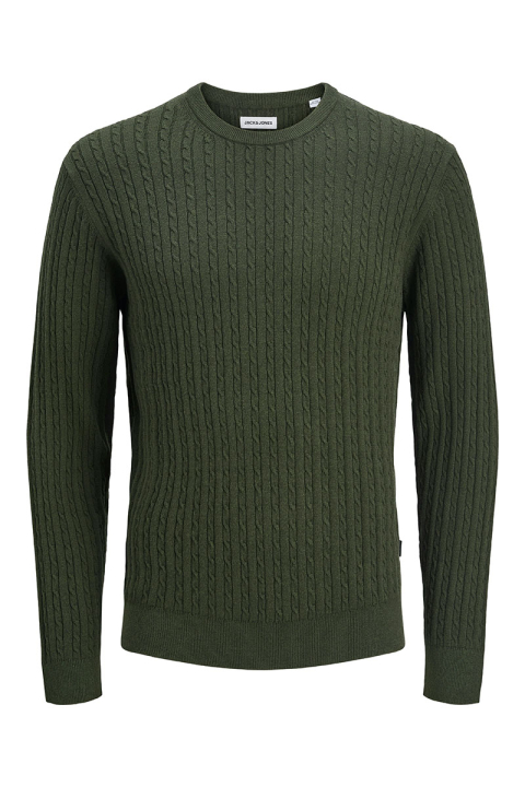 Jack & Jones Emil Knit Cable Crew Neck Duffel Bag