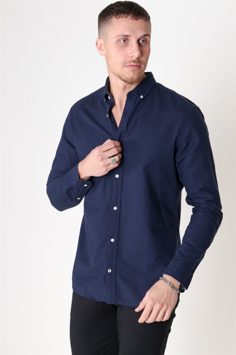 Jack & Jones Summer Hemd L/S Navy Blazer