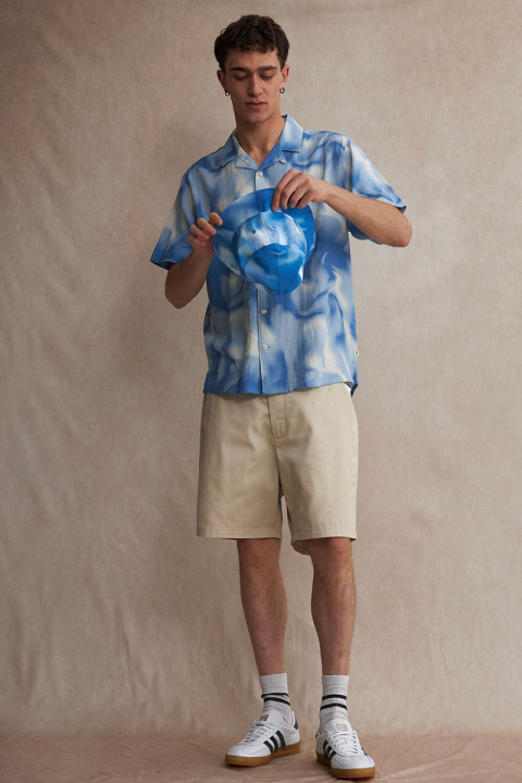Solid Eldric Alann Shorts Oatmeal