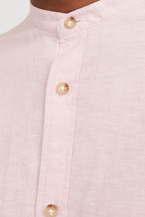 Jack & Jones Summer Band Hemd LS Pink Nectar