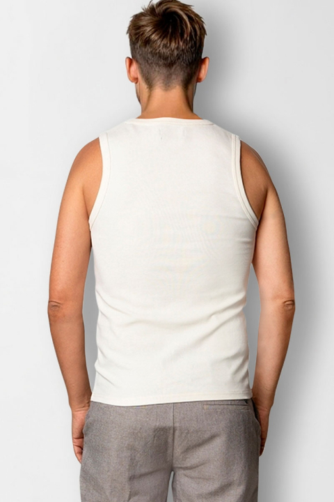 Clean Cut Copenhagen Duke tank top Ecru