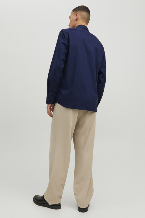 Jack & Jones Parker Wrinkle Resistant Hemd LS Perfect Navy
