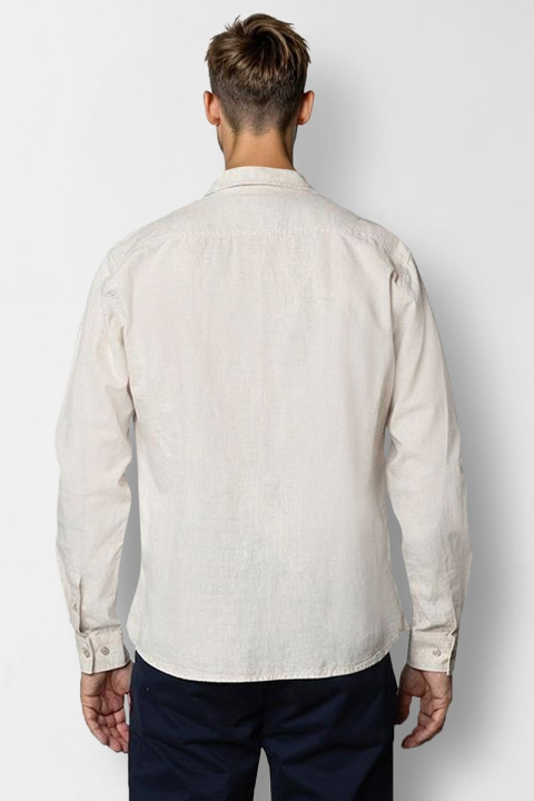 Clean Cut Copenhagen Luca Hemd LS Light beige
